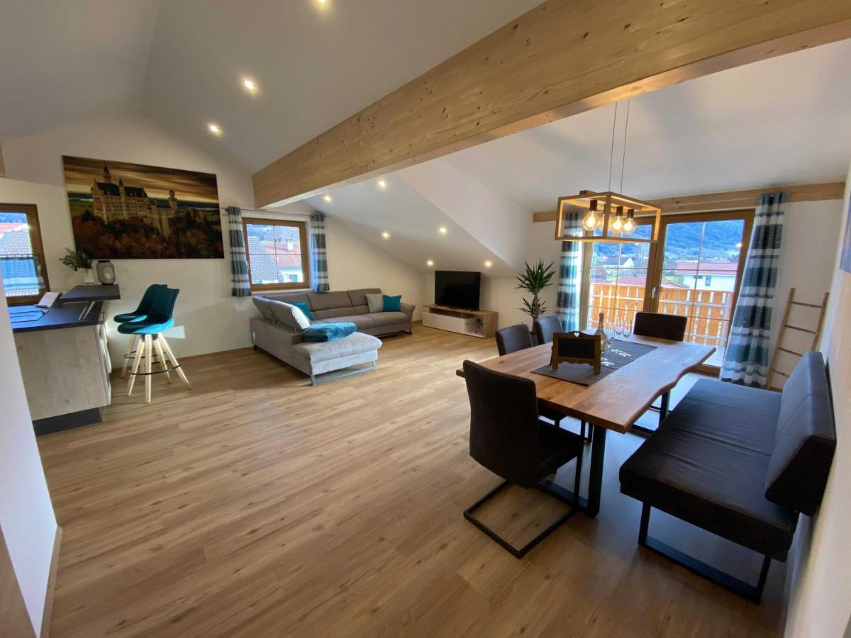 Ferienwohnung Hipp - Bockstallsee Halblech Exteriör bild